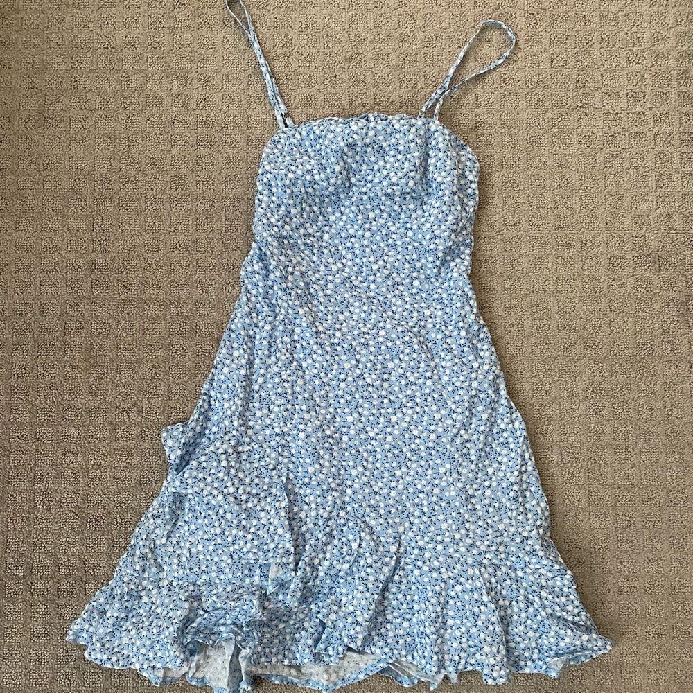 Princess Polly Grasby Mini Dress Blue